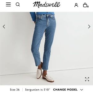 Madewell Mid Rise Perfect Vintage Jean